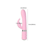 Pillow Talk Lively Rabbit Vibrator Pink - Adult Planet - Online Sex Toys Shop UK